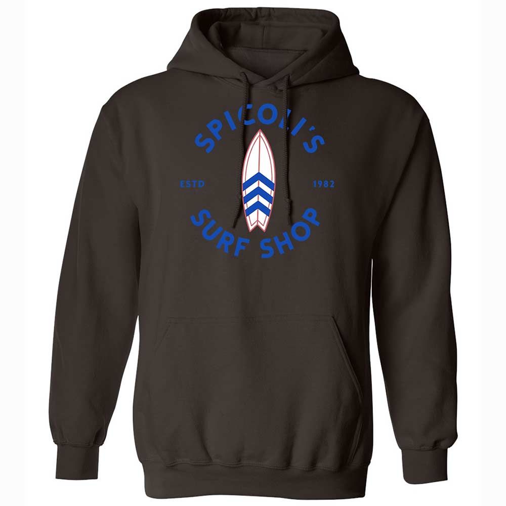 Classic Unisex Hoodie - 2A91GSXC - Dark Chocolate - 18