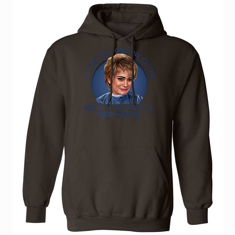 Classic Unisex Hoodie - B1YLXYDT - Dark Chocolate - 18
