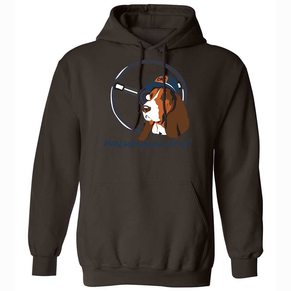 Classic Unisex Hoodie - AVB93YJL - Dark Chocolate - 18