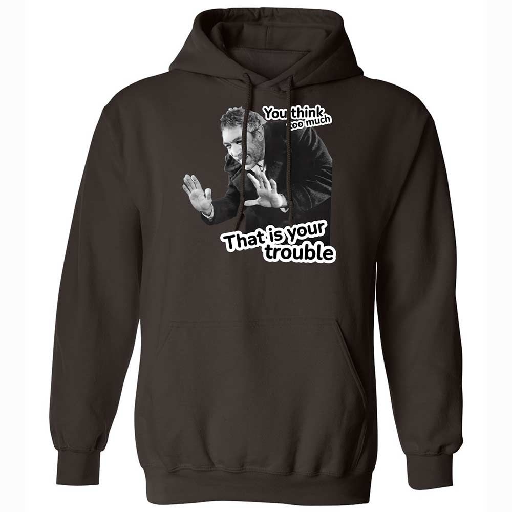 Classic Unisex Hoodie - N44KVJGV - Dark Chocolate - 18