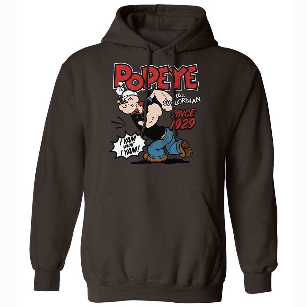 Classic Unisex Hoodie - ESA9ZN98 - Dark Chocolate - 18