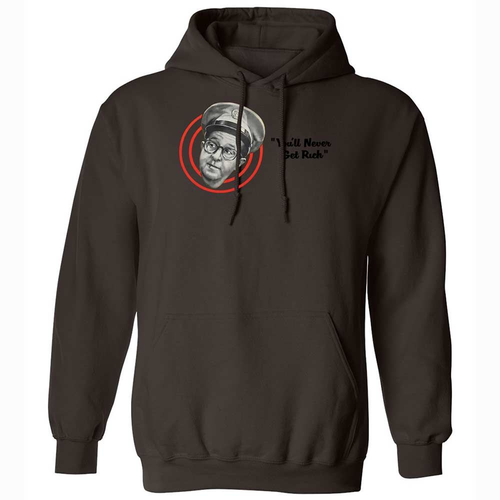 Classic Unisex Hoodie - M2EHLLWT - Dark Chocolate - 18