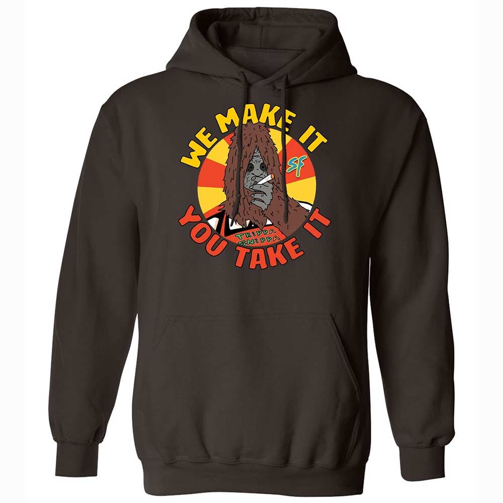 Classic Unisex Hoodie - 999AWYQ8 - Dark Chocolate - 18