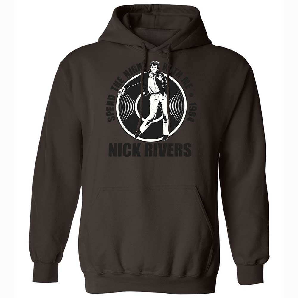 Classic Unisex Hoodie - 57V53DMW - Dark Chocolate - 18