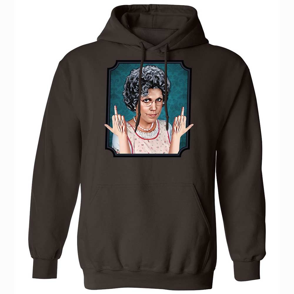 Classic Unisex Hoodie - ZJ66FCEJ - Dark Chocolate - 18