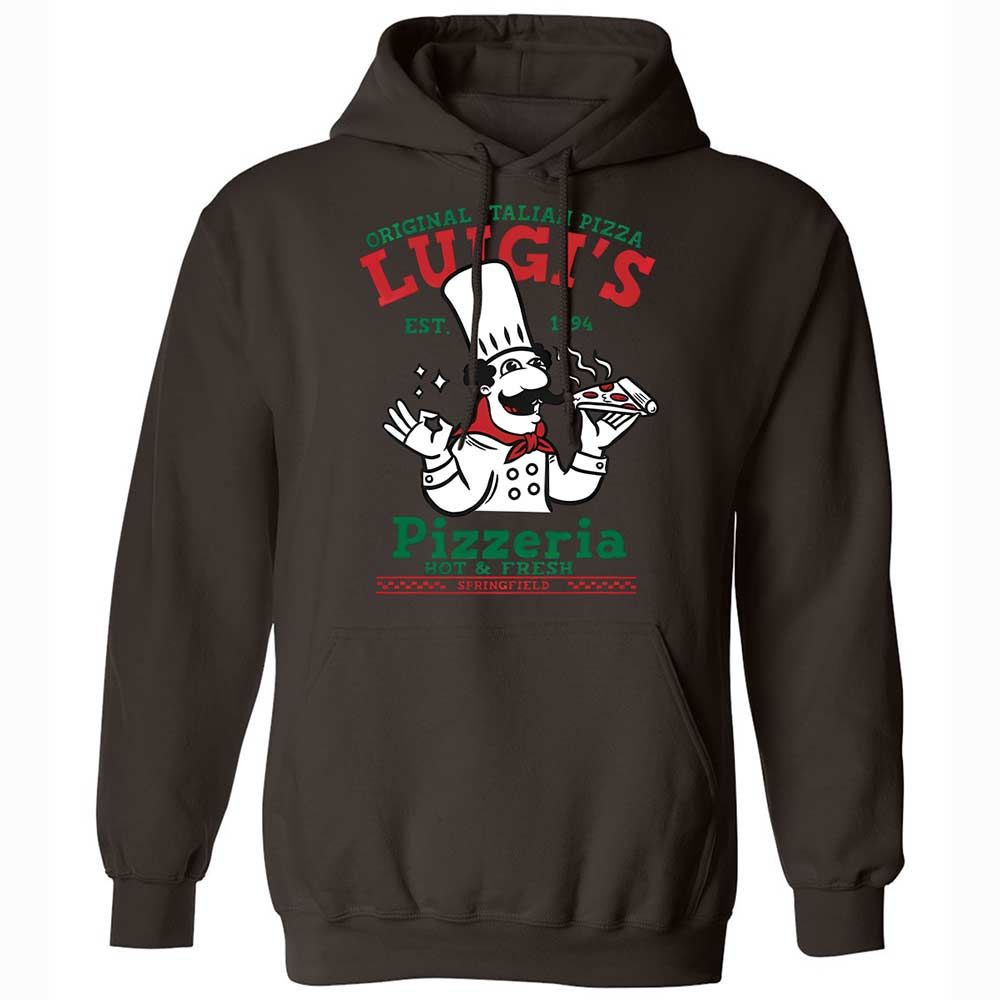 Classic Unisex Hoodie - SZBMQHPD - Dark Chocolate - 18