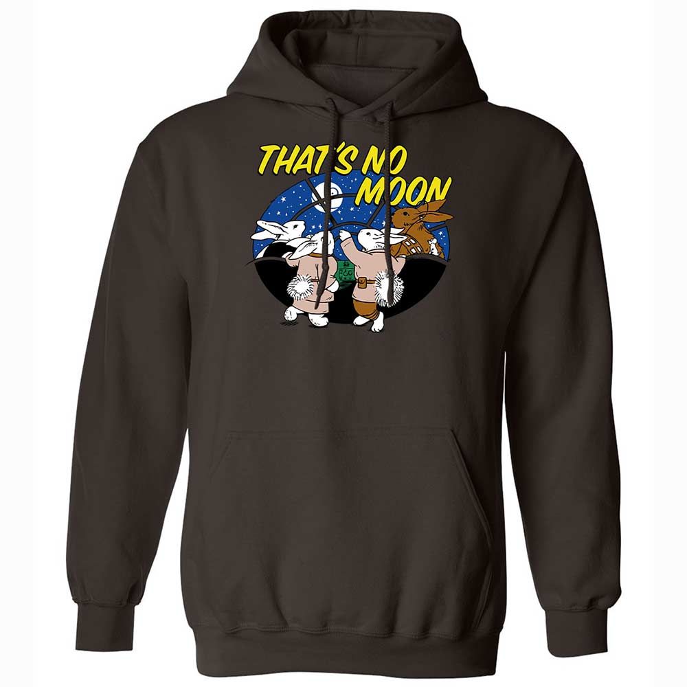 Classic Unisex Hoodie - White - Dark Chocolate - 18