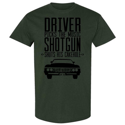 Classic Unisex T-Shirt - PGJ65NUU - Forest Green - 18