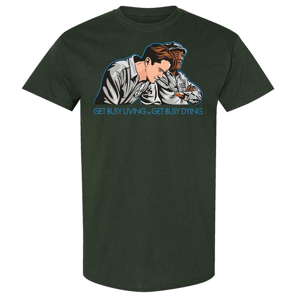 Get Busy Living - Forest Green - 18