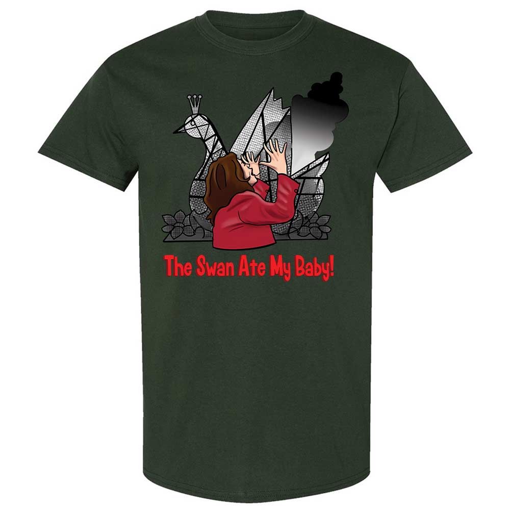 The Swan Ate My Baby - Forest Green - 18