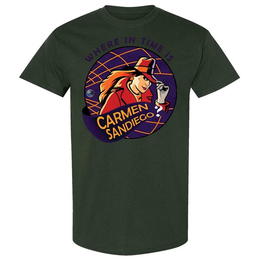 Where in Time Is Carmen Sandiego - Forest Green - 18
