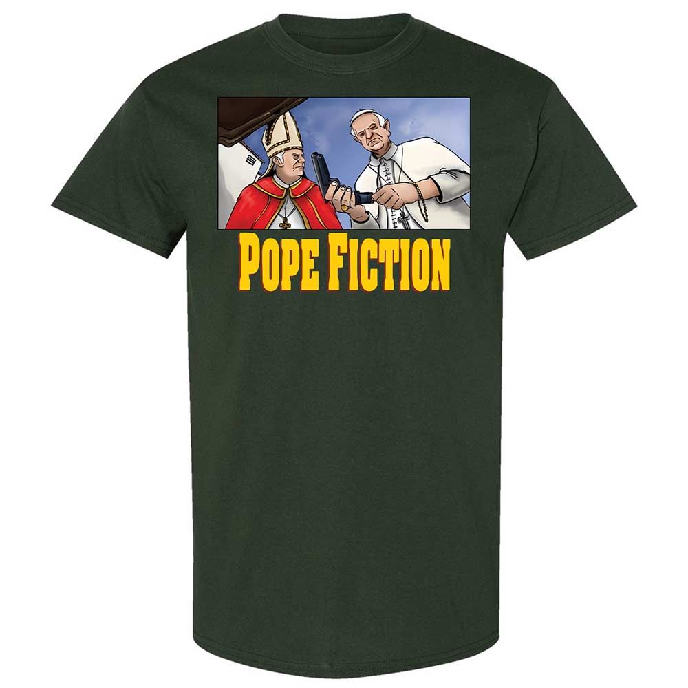 Pope Fiction - Forest Green - 18