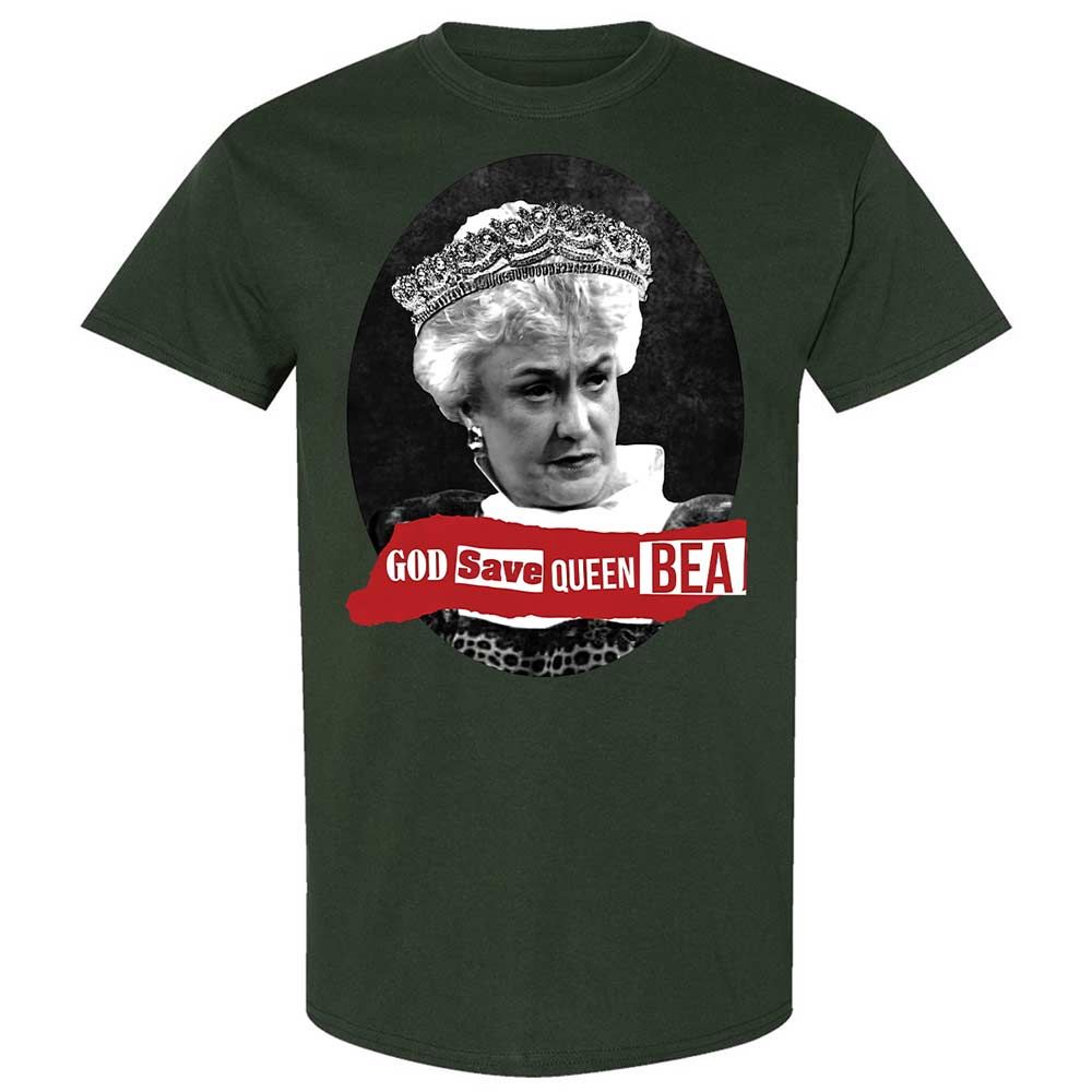 God Save Queen Bea - Forest Green - 18