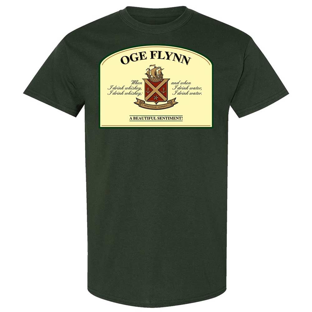 When I drink whiskey, when I drink water - Forest Green - 18