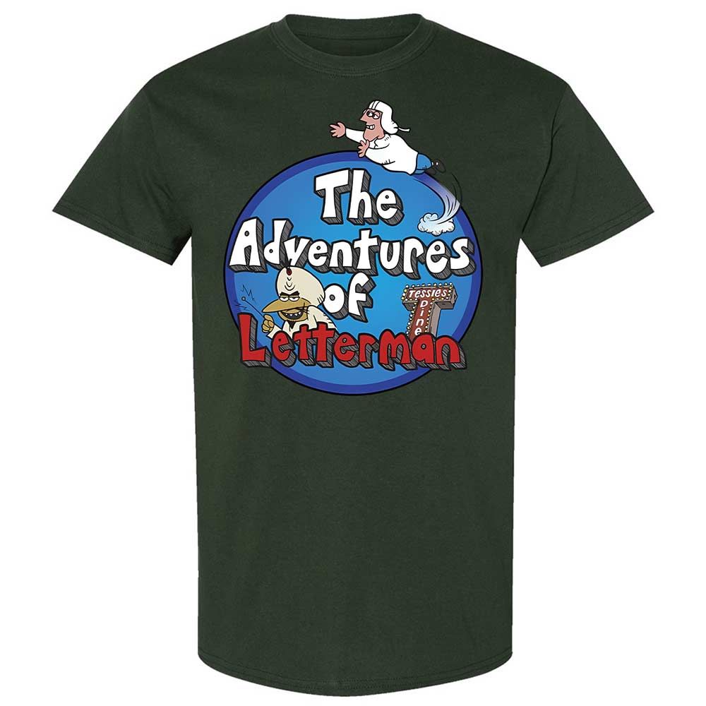 The Adventures of Letterman - Forest Green - 18