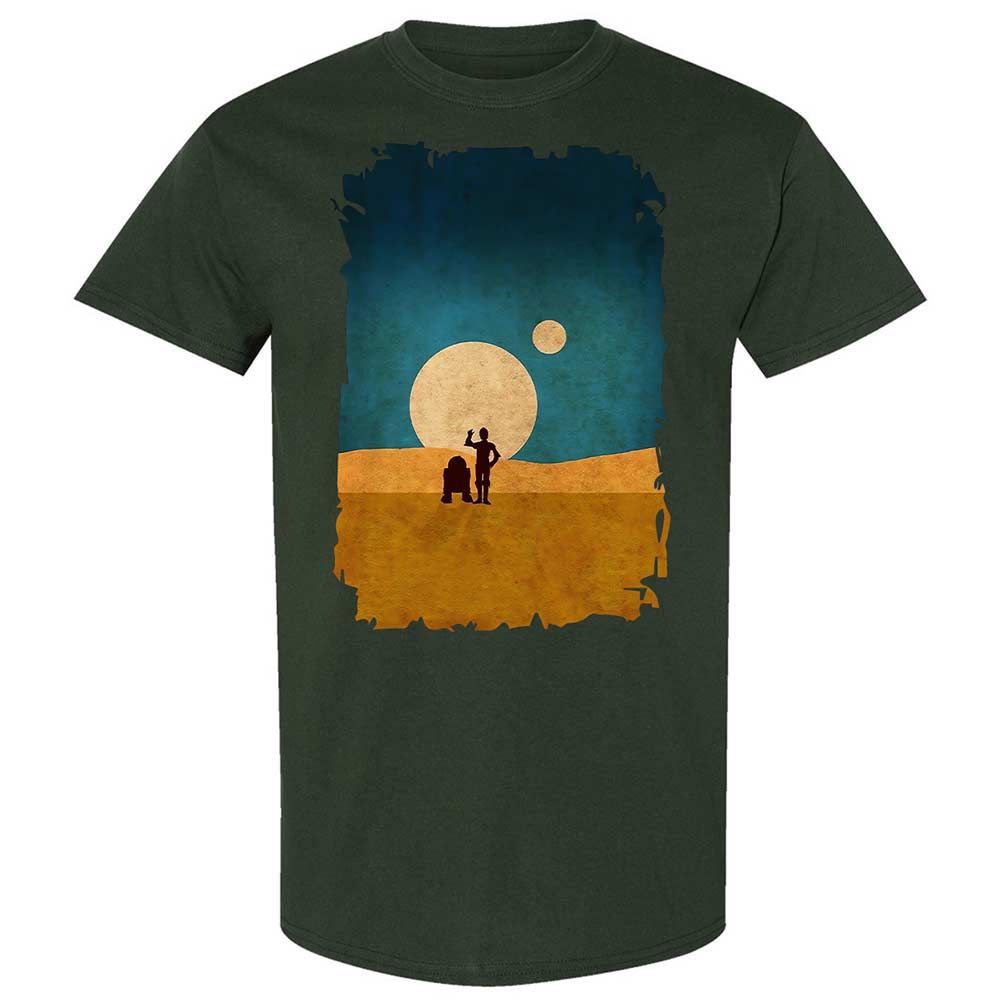 Droids In The Dunes - Forest Green - 18