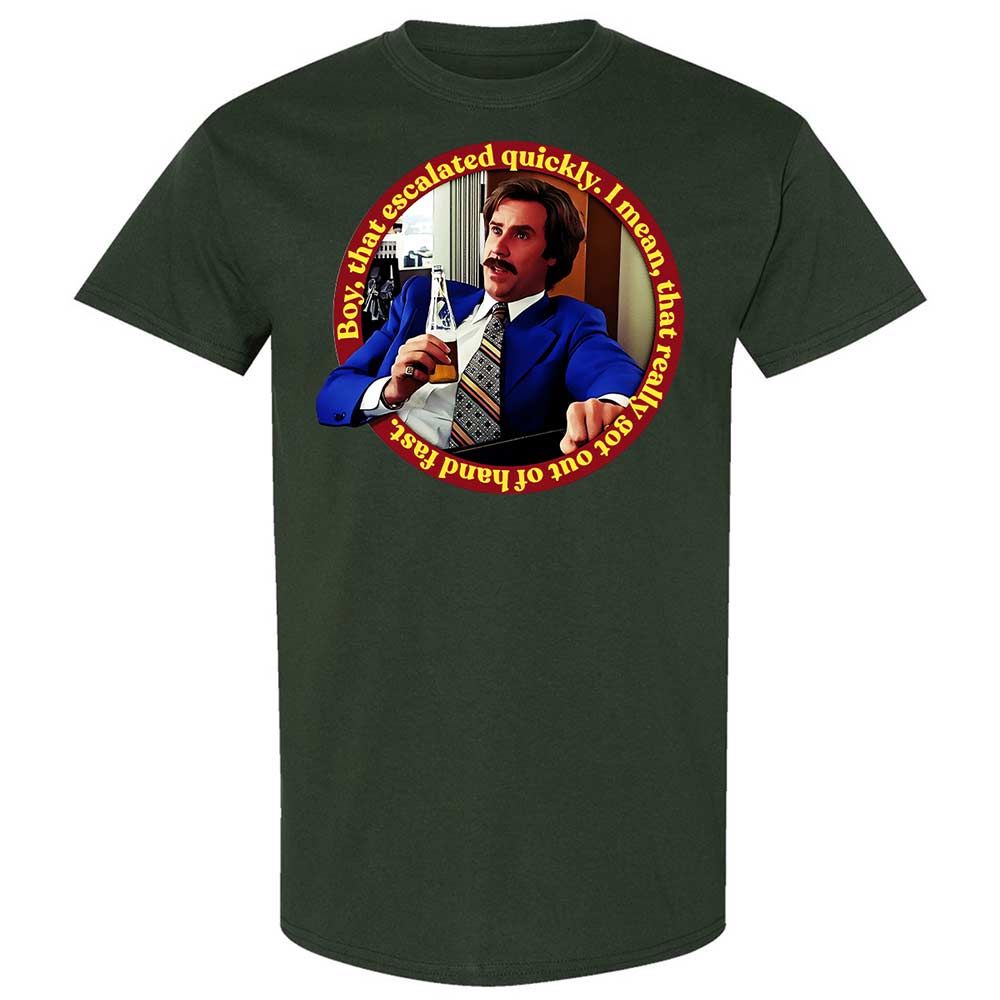 Classic Unisex T-Shirt - Q9J1EGS1 - Forest Green - 18