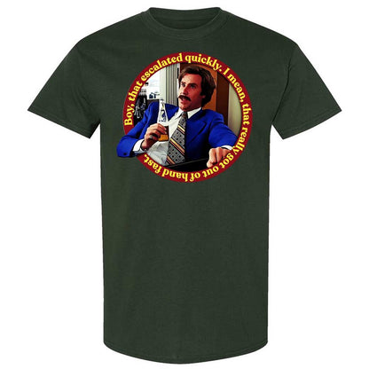 Classic Unisex T-Shirt - Q9J1EGS1 - Forest Green - 18