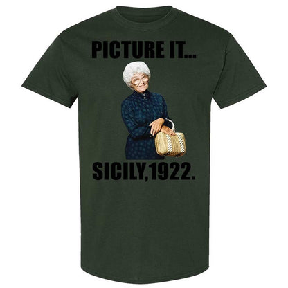 Classic Unisex T-Shirt - T16J2MG6 - Forest Green - 18