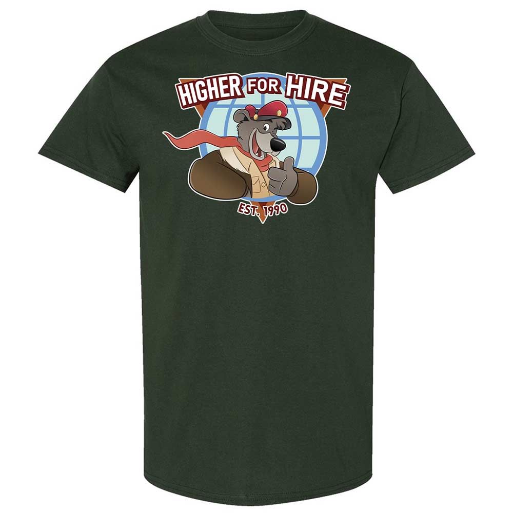 Higher for Hire - Forest Green - 18