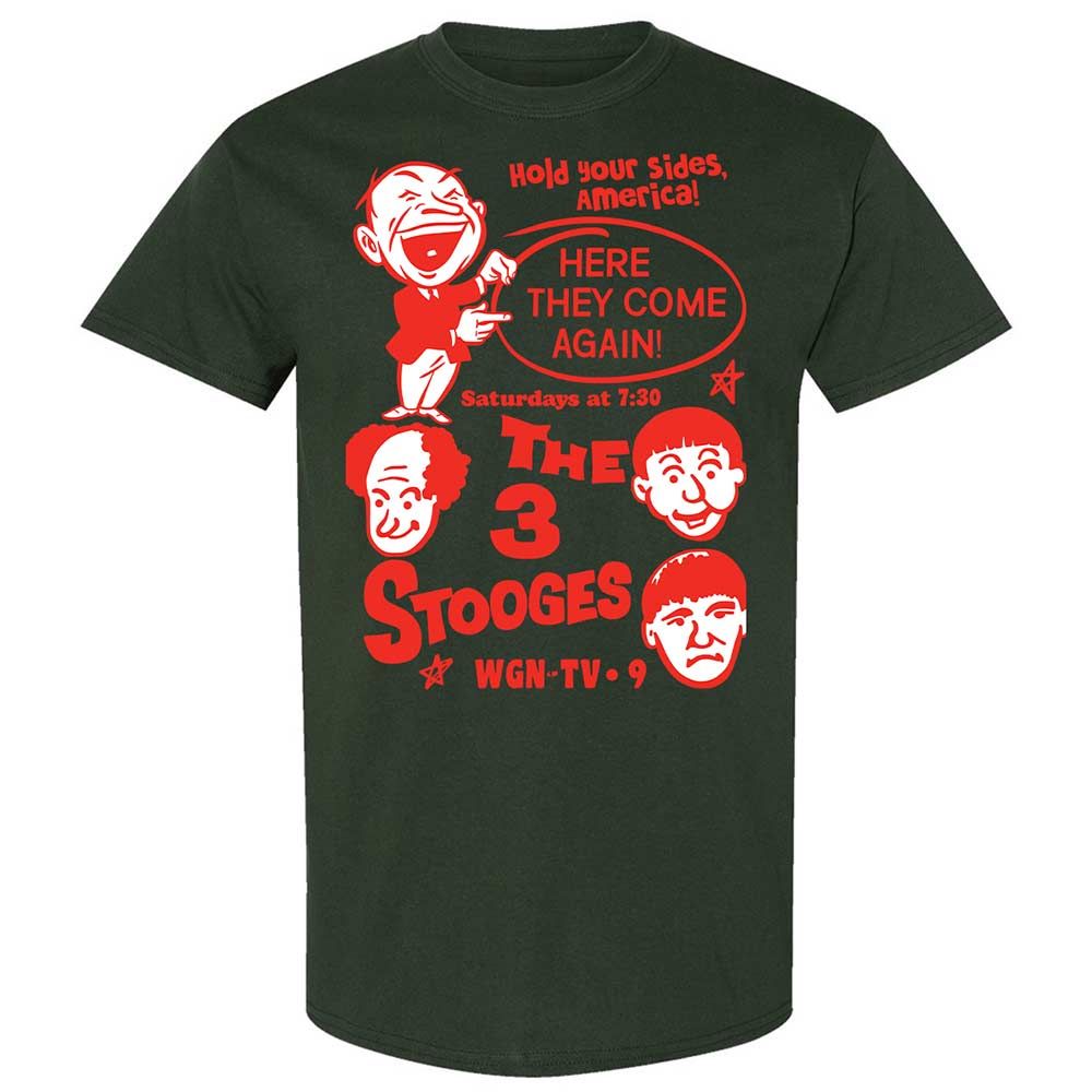 The 3 Stooges - Forest Green - 18