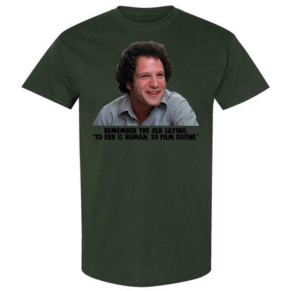 To err is human, to film divine - Forest Green - 18