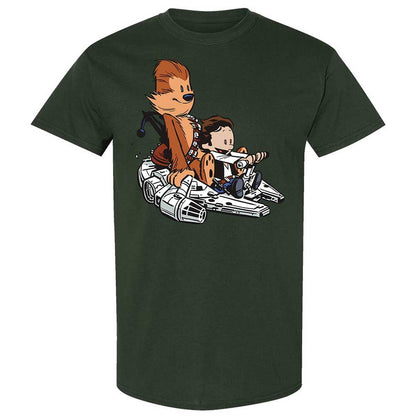 Han and Chewie - Forest Green - 18