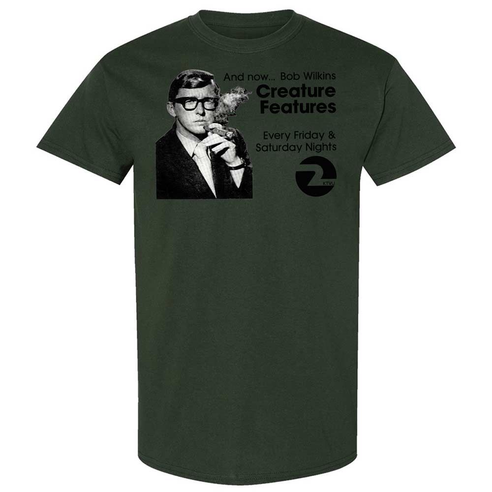 Bob Wilkins Creature Features - Forest Green - 18