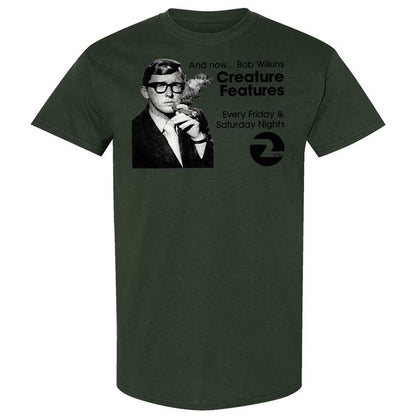 Bob Wilkins Creature Features - Forest Green - 18