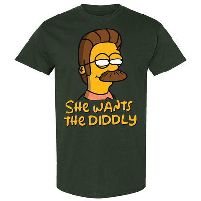 She Wants The Diddly - Forest Green - 18