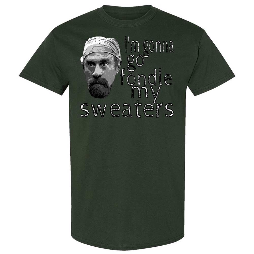 Fondle my sweaters - Forest Green - 18
