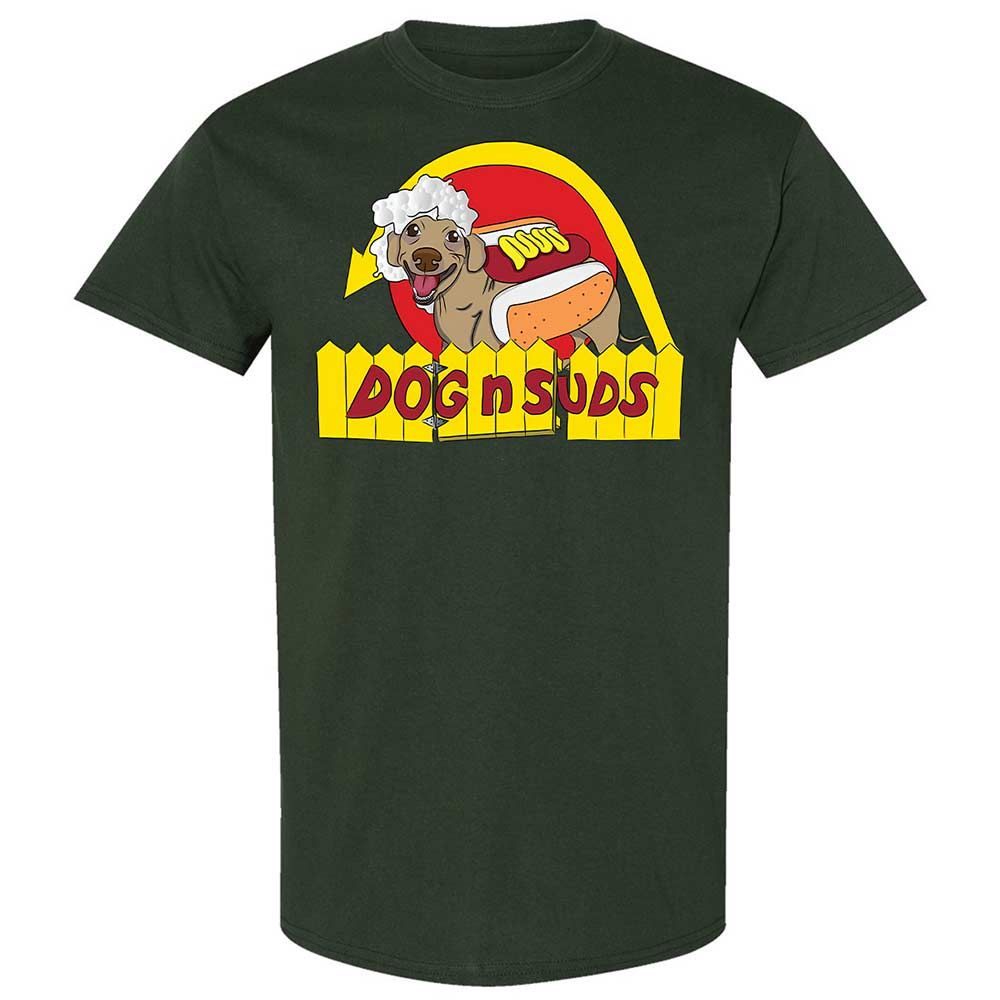 Dog n Suds Dachshund - Forest Green - 18