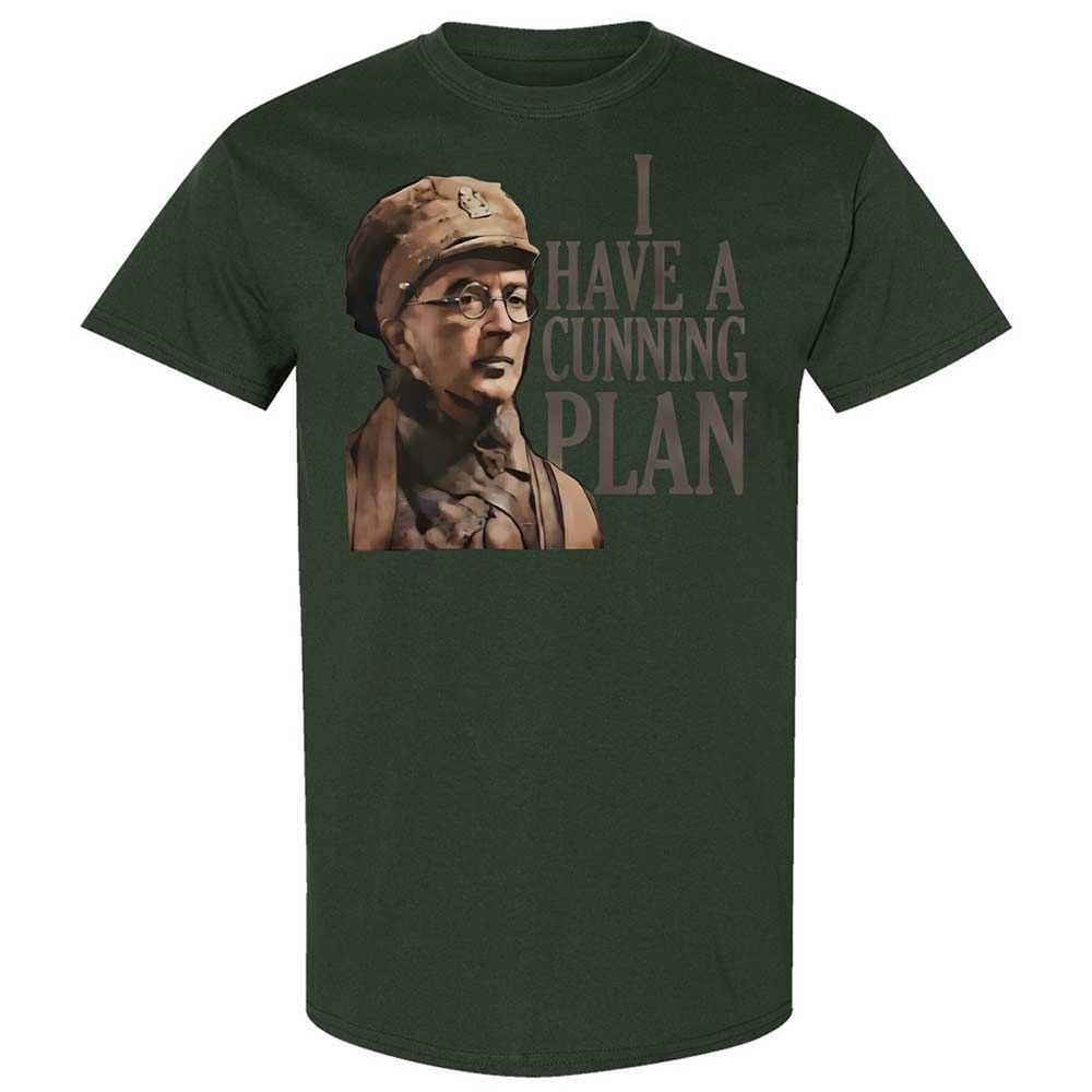 I Have A Cunning Plannn - Forest Green - 18