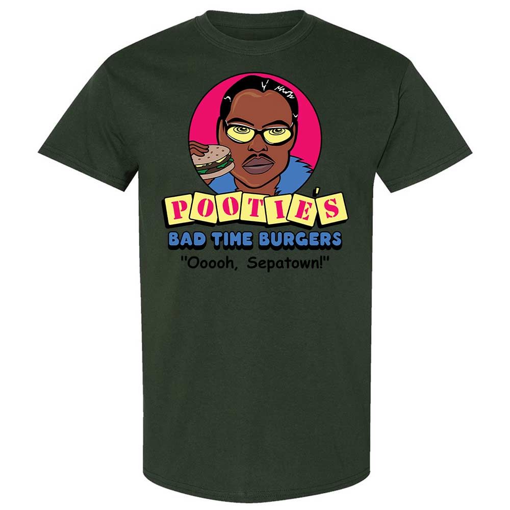 Pootie's Bad Time Burgers - Forest Green - 18