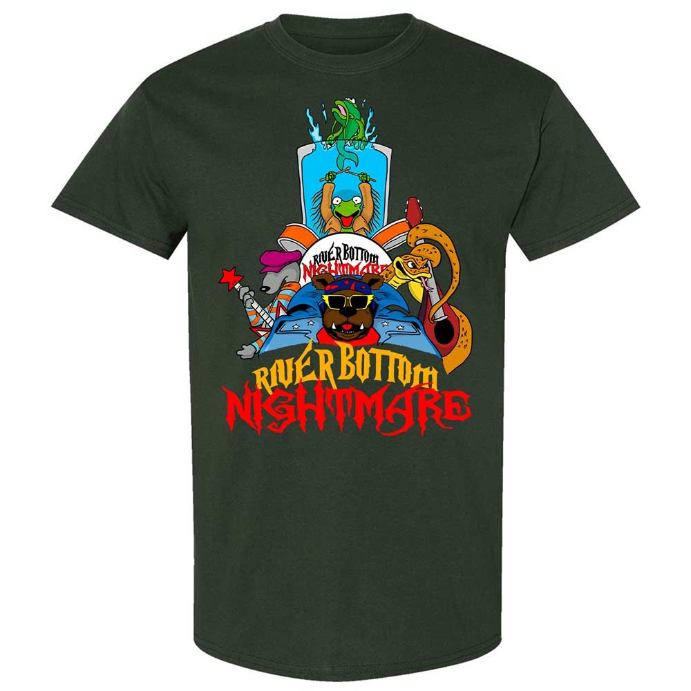 The River Bottom Nightmare Band - Forest Green - 18