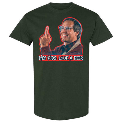 Hey Kids, Look a Deer - Forest Green - 18