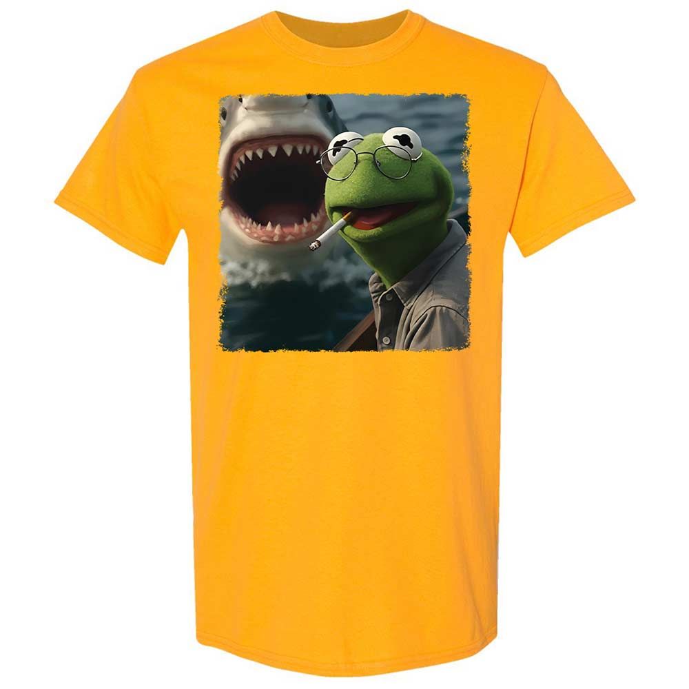 Classic Unisex T-Shirt - KYL3K8YQ - Gold - 18
