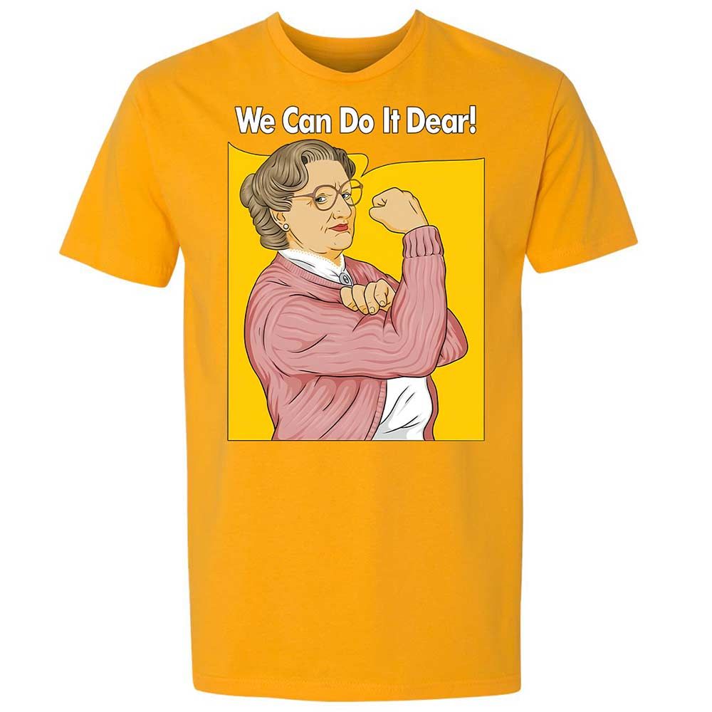 We Can Do It Dear - Gold - 18