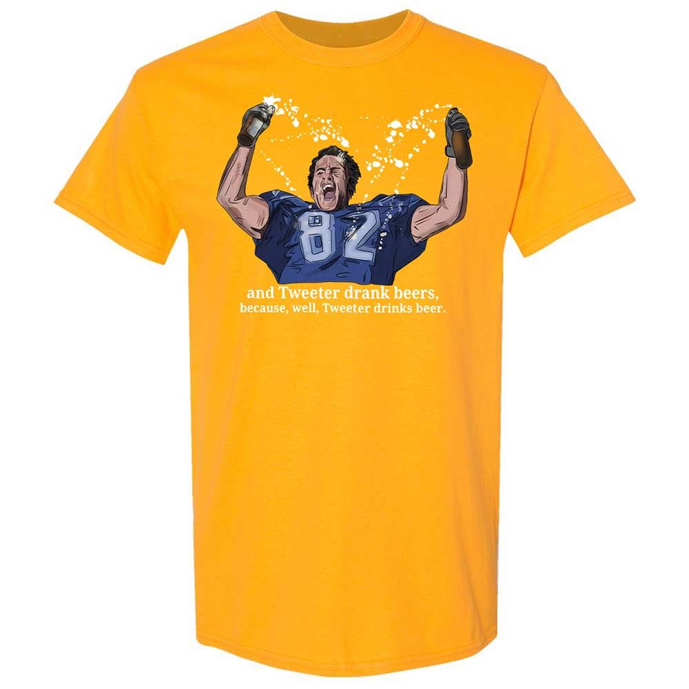 Classic Unisex T-Shirt - C4TKKZWG - Gold - 18