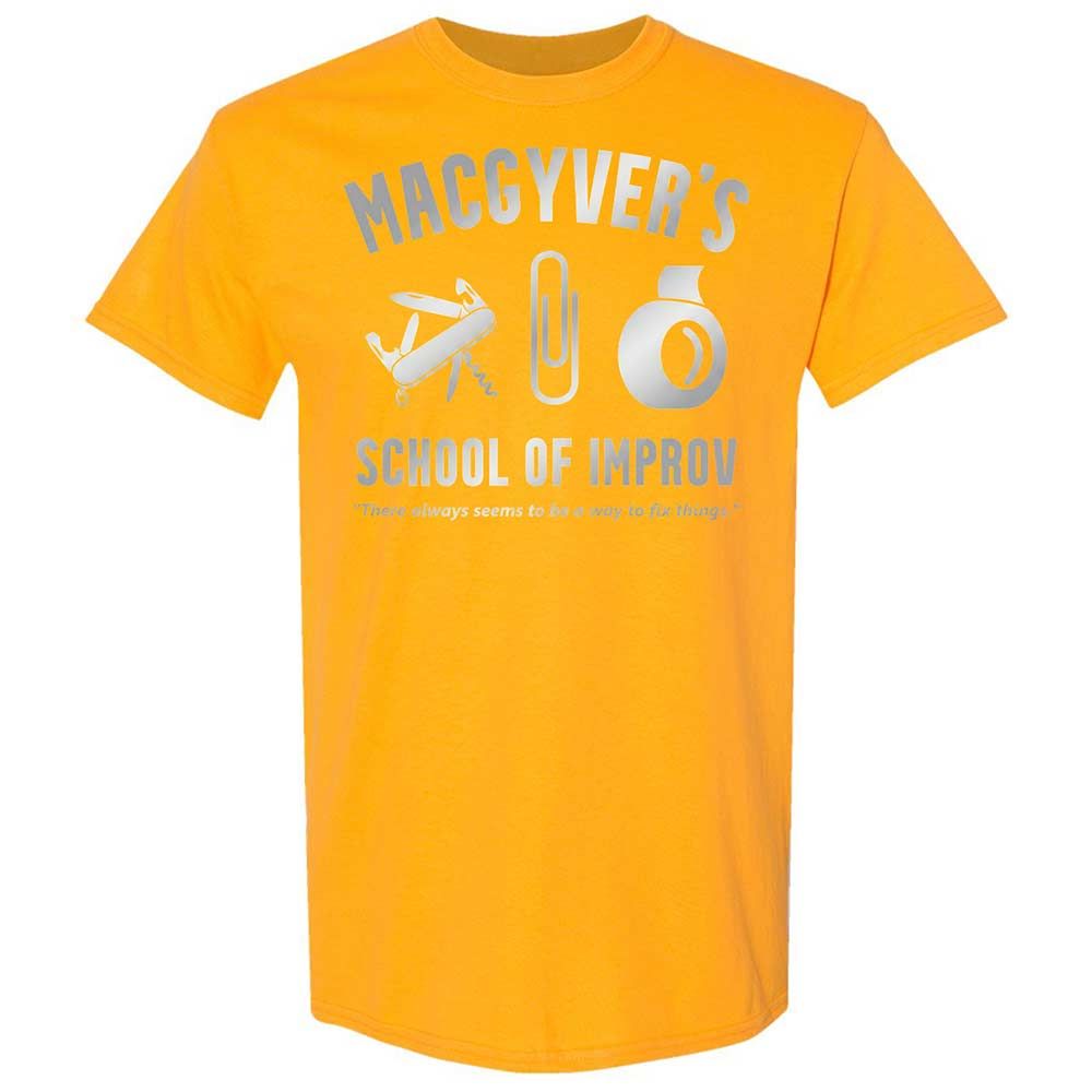 Classic Unisex T-Shirt - Q8HSWB7S - Gold - 18