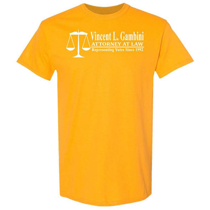 Classic Unisex T-Shirt - 4DZBDBKX - Gold - 18