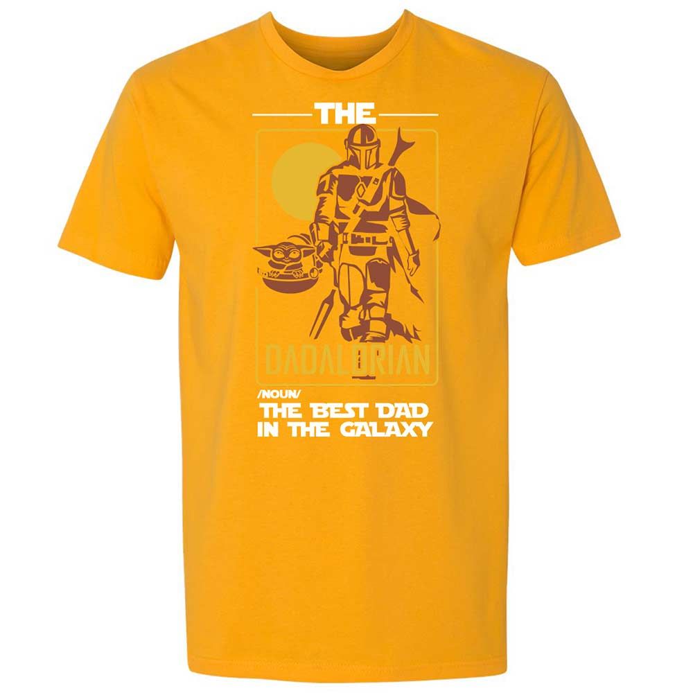 The Dadalorian The Best Dad In The Galaxy - Gold - 18