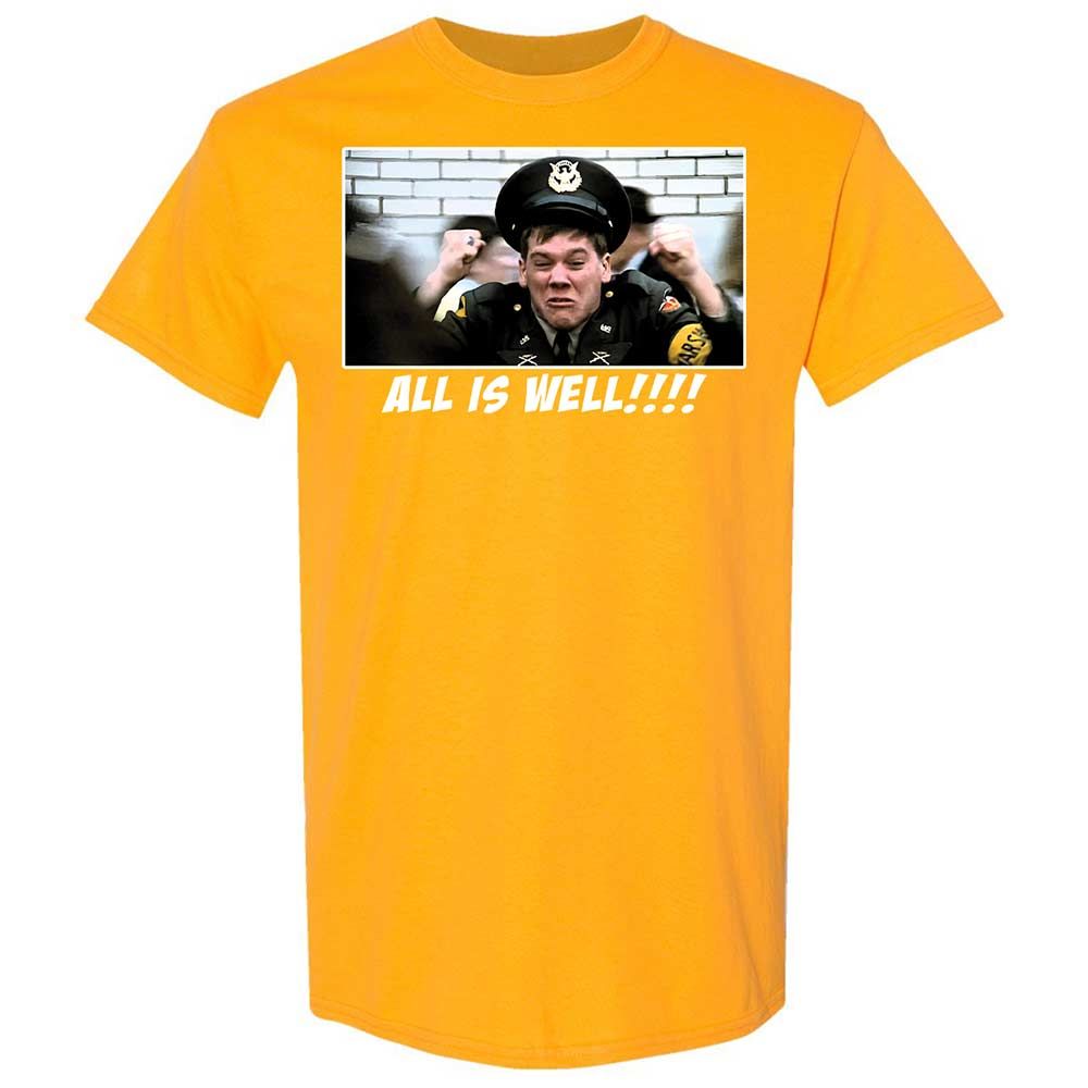 Classic Unisex T-Shirt - Z5YGV57U - Gold - 18