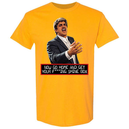 Classic Unisex T-Shirt - NVDKMSPE - Gold - 18