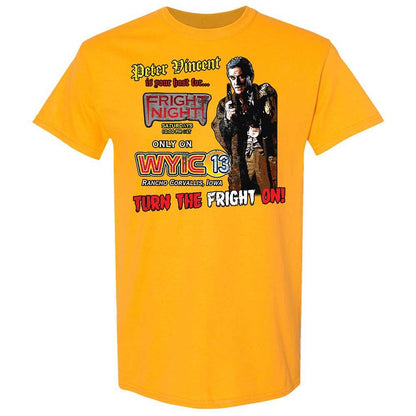 Peter Vincent Fright horror night cult - Gold - 18