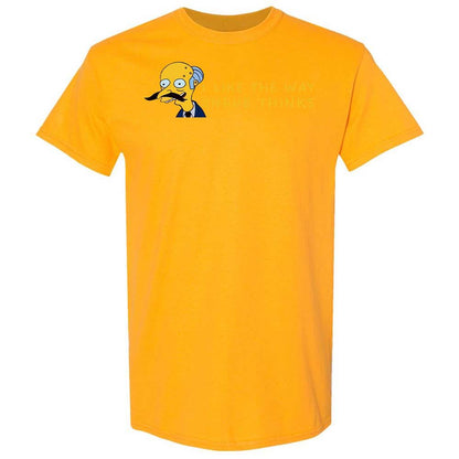 Classic Unisex T-Shirt - W4V4JWYE - Gold - 18