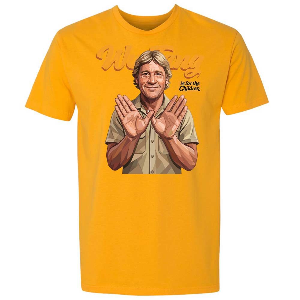 Steve Irwin or the Children - Gold - 18