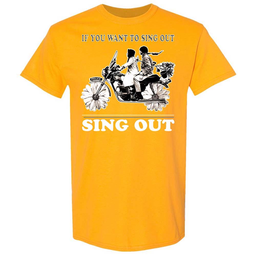 If you want to sing out, sing out - Gold - 18