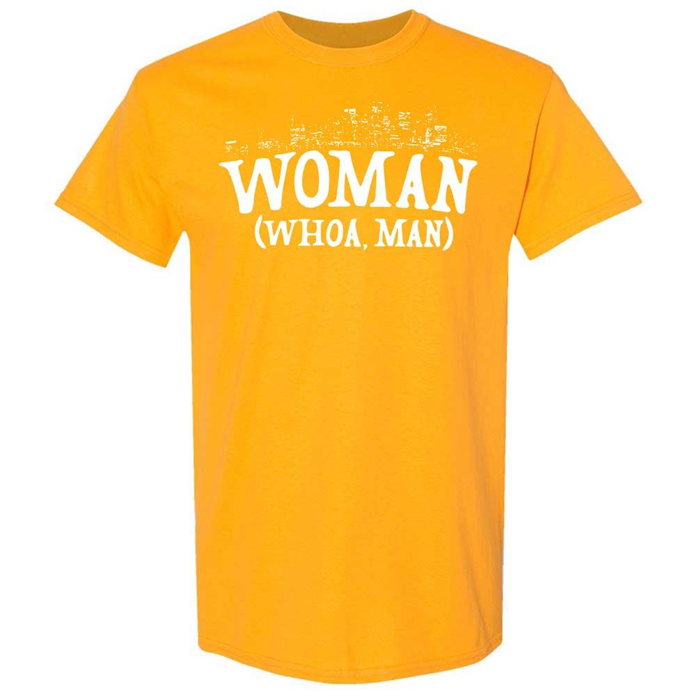 Woman - Whoa, Man - Gold - 18