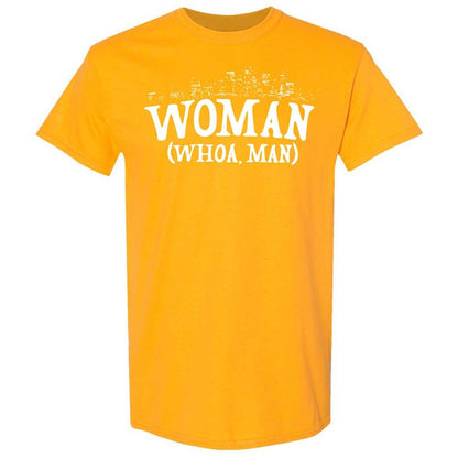 Woman - Whoa, Man - Gold - 18